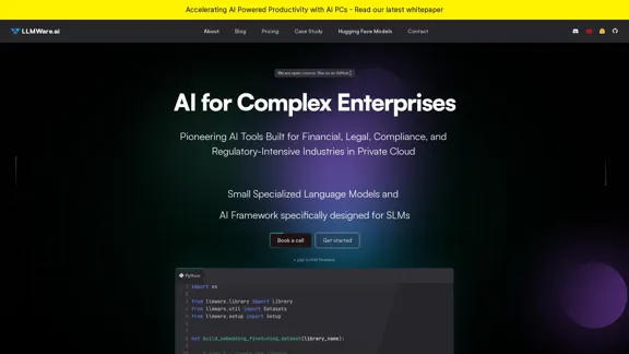 LLMWare - AI for Complex Enterprises