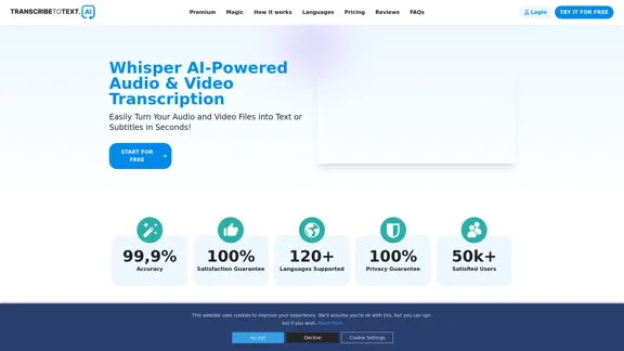 Transcribe a texto tu servicio de inteligencia artificial de audio y video