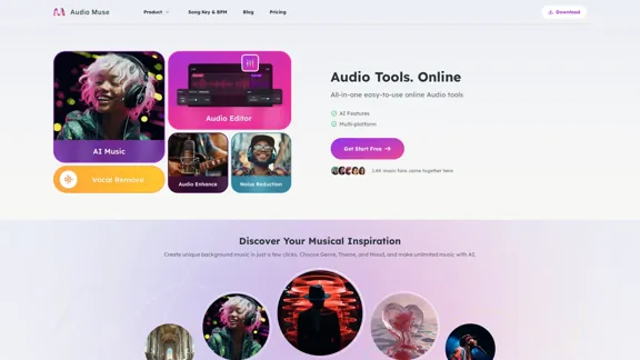 Audio Muse - Audio-Tools Online