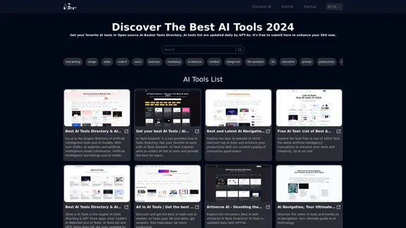 Obtenez vos meilleurs outils d'IA | Répertoire d'outils d'IA open-source