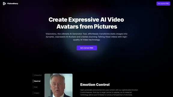 VisionStory - AI Video Generator, AI Character