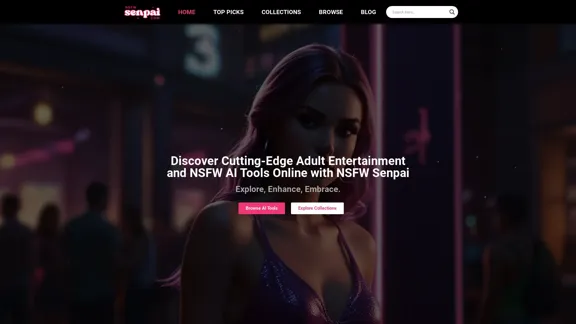 NSFW Senpai - Adult Entertainment and AI Tool Directory