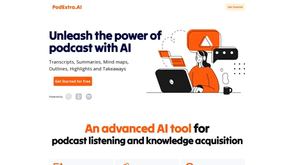 PodExtra AI—Unleash the power of podcast