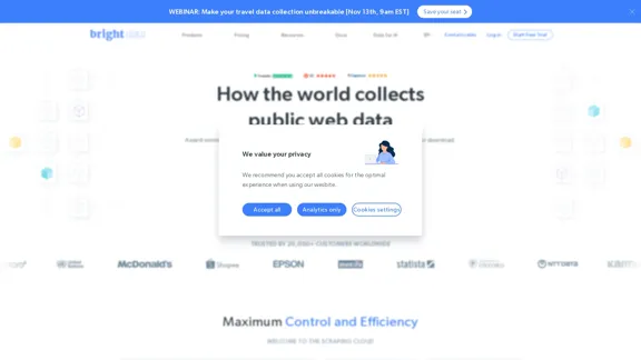 Bright Data - Plateforme tout-en-un pour les proxies et le web scraping