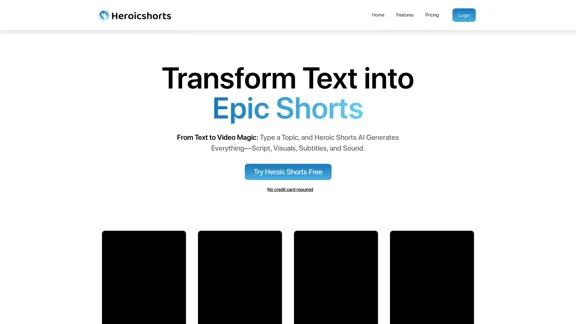 Heroic Shorts - Generador de Videos Cortos con IA