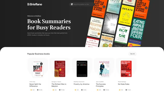 Brieflane - Summaries of Books for Readers with Limited Time