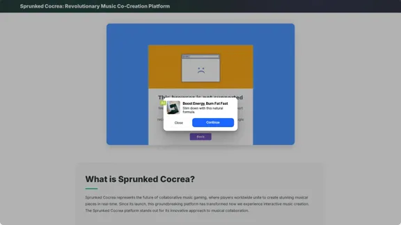 Sprunked Cocrea - Jogo Interativo de Criação Musical | Online