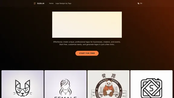 Create professional logos with Slea.ai's free AI logo generator.