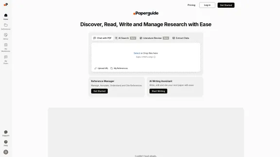 Paperguide: KI-Forschungsassistent & Chat mit PDF