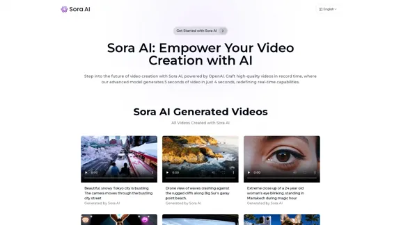 Sora AI : Générateur de vidéos IA redéfinissant la narration visuelle