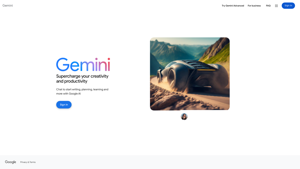 Gemini - общайтесь, чтобы усилить ваши идеи