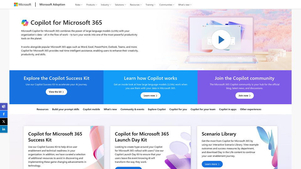 Copilot для Microsoft 365 – Внедрение Microsoft