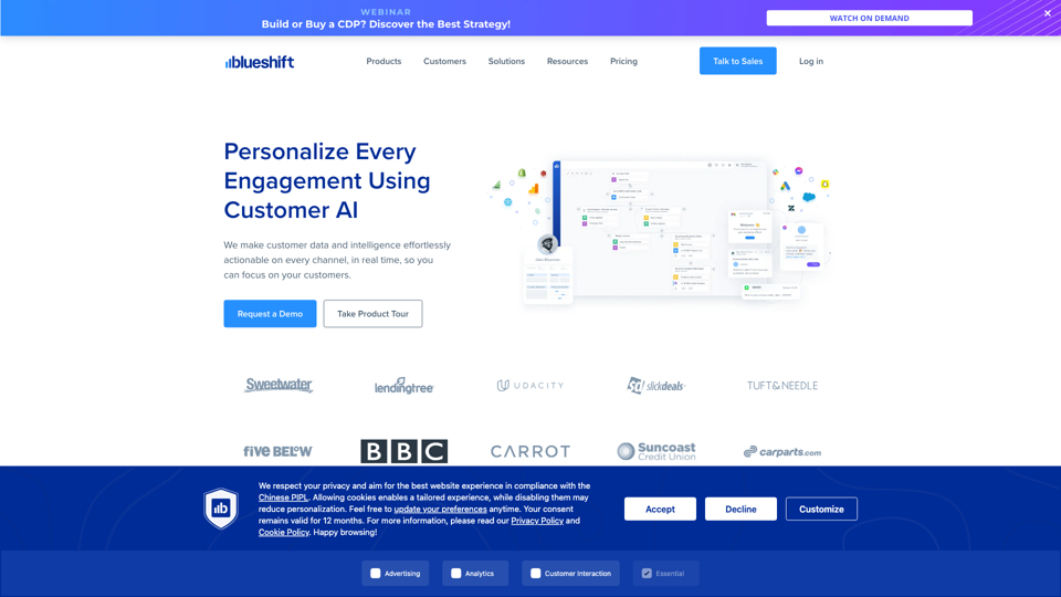 Blueshift AI-Powered Cross-Channel Marketing Platform