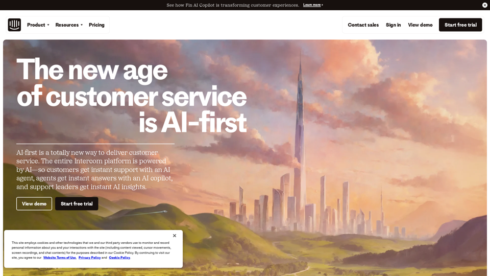 Intercom: The complete AI-first customer service solution