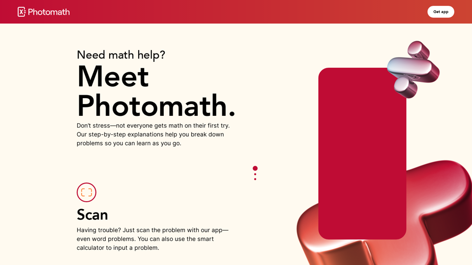 Photomath - The Ultimate Math Help App | Math Explained