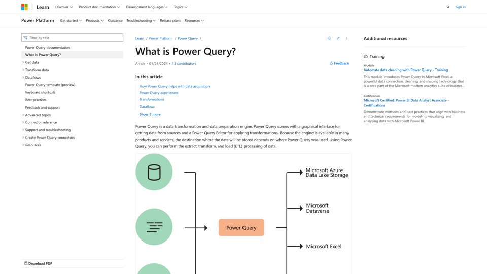 What is Power Query? - Power Query | Microsoft Learn