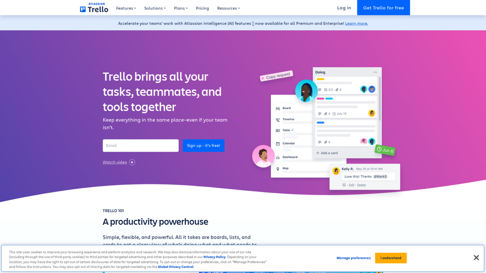 Manage Your Team's Projects From Anywhere | Trello