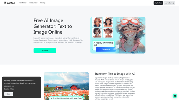 Gerador de Imagens de IA 100% Gratuito: Texto para Imagem Online | insMind