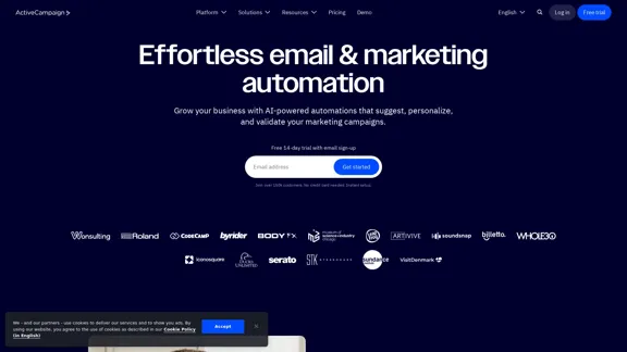 Marketing automation for any business | ActiveCampaign