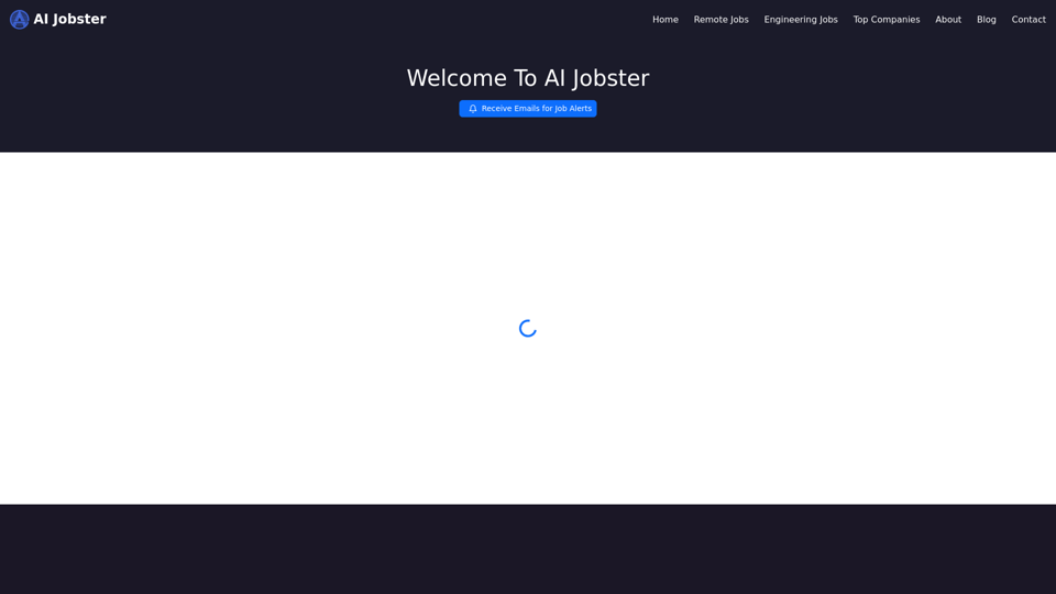 AiJobster - Job Search in AI Companies and Remote AI Jobs