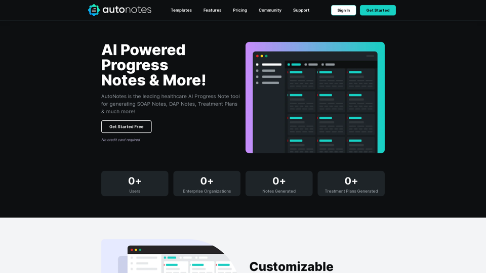 AutoNotes | AI Progress Notes, Assessments & More!