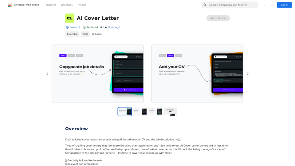 AI-Powered Cover Letter
==========================

Introduction

As a highly motivated and innovative professional, I am excited to apply for the [Position] role at [Company]. With a strong background in [Industry/Field], I am confident that my skills and experience make me an ideal candidate for this position.

Summary

With [Number] years of experience in [Industry/Field], I have developed a unique combination of skills in [Key Skills]. My expertise in [Technical Skills] has enabled me to [Desirable Outcome], resulting in [Desirable Metric]. I am excited to leverage my skills to drive success at [Company].

Achievements

* [ Achievement 1 ]: Developed and implemented [Project/Initiative], resulting in [Desirable Metric] and [Desirable Outcome].
* [ Achievement 2 ]: Successfully [Key Skill] to [Desirable Outcome], resulting in [Desirable Metric].
* [ Achievement 3 ]: Collaborated with [Team/Department] to [Desirable Outcome], resulting in [Desirable Metric].

Education

* [Degree], [Field of Study], [University], [Graduation Date]
* [Relevant Coursework or Specialization]

Skills

* Technical Skills: [Technical Skill 1], [Technical Skill 2], [Technical Skill 3]
* Soft Skills: [Soft Skill 1], [Soft Skill 2], [Soft Skill 3]

Why [Company]?

I am drawn to [Company] because of its [Reason for Interest]. I am impressed by the company's [Initiative/Value] and believe that my skills and experience align with its mission to [Company Mission].

Conclusion

Thank you for considering my application. I am excited about the opportunity to contribute to [Company] and discuss how my skills and experience can drive success. Please feel free to contact me at [Contact Information].

Sincerely,
[Your Name]