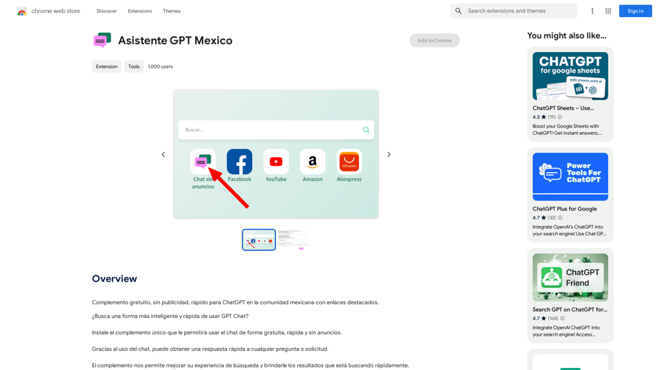 GPT Assistant Mexico

This AI-powered assistant is designed to provide helpful and informative responses to your queries, with a focus on Mexico-related topics. Whether you need information on Mexican culture, history, travel, or daily life, this assistant is here to assist you.

Features:

* Answering questions: Get accurate and reliable information on a wide range of topics, from Mexican history to cultural traditions.
* Providing recommendations: Looking for the best places to visit, eat, or stay in Mexico? This assistant has got you covered.
* Language translation: Need help translating Spanish to English or vice versa? This assistant is happy to assist.
* Conversation: Engage in natural-sounding conversations, just like you would with a local.

Benefits:

* Convenience: Get instant answers to your questions, 24/7.
* Accuracy: Rely on trustworthy information, verified by experts.
* Personalization: Receive tailored recommendations based on your preferences.
* Language support: Communicate effortlessly, without language barriers.

How to use:

1. Ask a question: Type your query, and the assistant will respond with a helpful answer.
2. Provide context: Share more information about your question, and the assistant will give you a more accurate response.
3. Start a conversation: Engage in a natural conversation, and the assistant will respond accordingly.

Get started today!