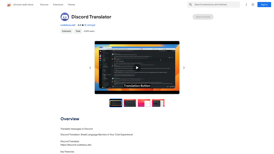 Discord Translator