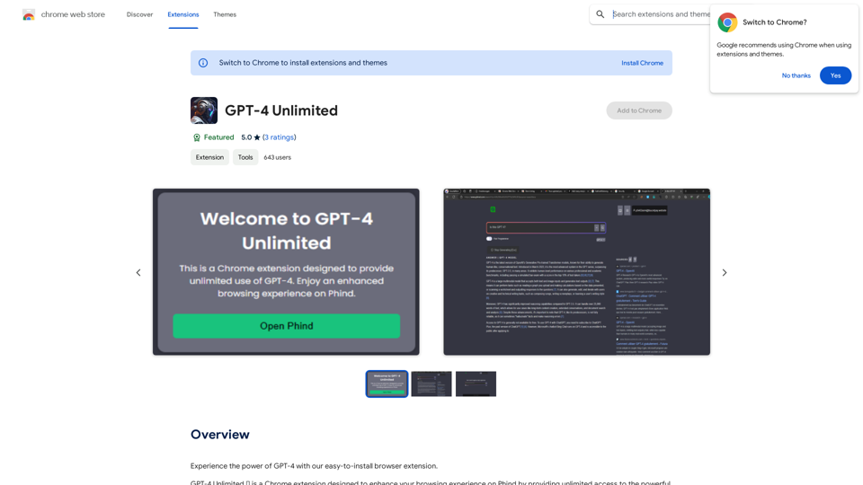 GPT-4 Unlimited

GPT-4 is a powerful artificial intelligence language model that has revolutionized the field of natural language processing. With its unlimited capabilities, it has the potential to transform the way we interact with machines and access information.

Unlimited Possibilities

GPT-4's unlimited capabilities make it an ideal tool for a wide range of applications, from generating human-like text to answering complex questions. Its ability to understand and respond to natural language inputs makes it an ideal conversational AI partner.

Transforming Industries

GPT-4's unlimited potential is transforming industries such as customer service, language translation, and content creation. Its ability to generate high-quality content quickly and efficiently makes it an ideal tool for businesses and individuals alike.

The Future of AI

GPT-4's unlimited capabilities are pushing the boundaries of what is possible with artificial intelligence. As the technology continues to evolve, we can expect to see even more innovative applications of GPT-4 in the future.