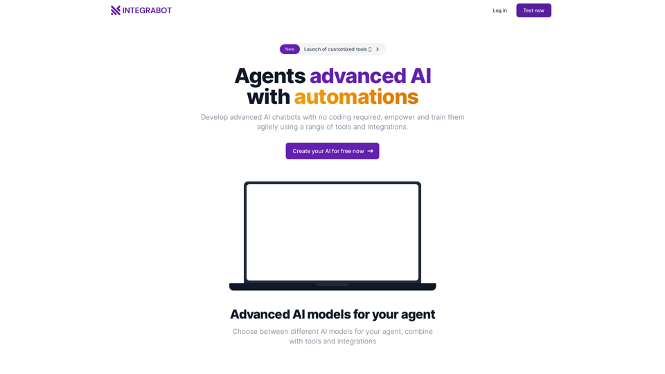 IntegraBot - Advanced Agents with AI and Automations