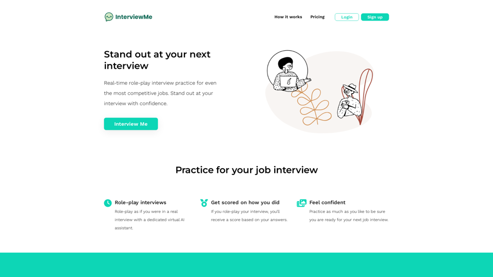 AI Job Interviewer - InterviewMe