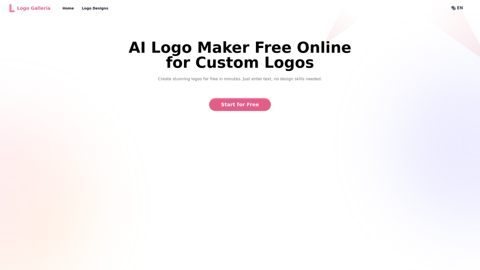 Logo Galleria：Maker de Logotipos de IA Gratis en Línea