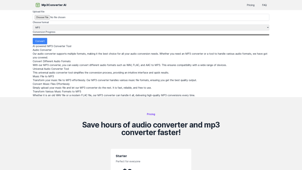 Mp3Converter KI