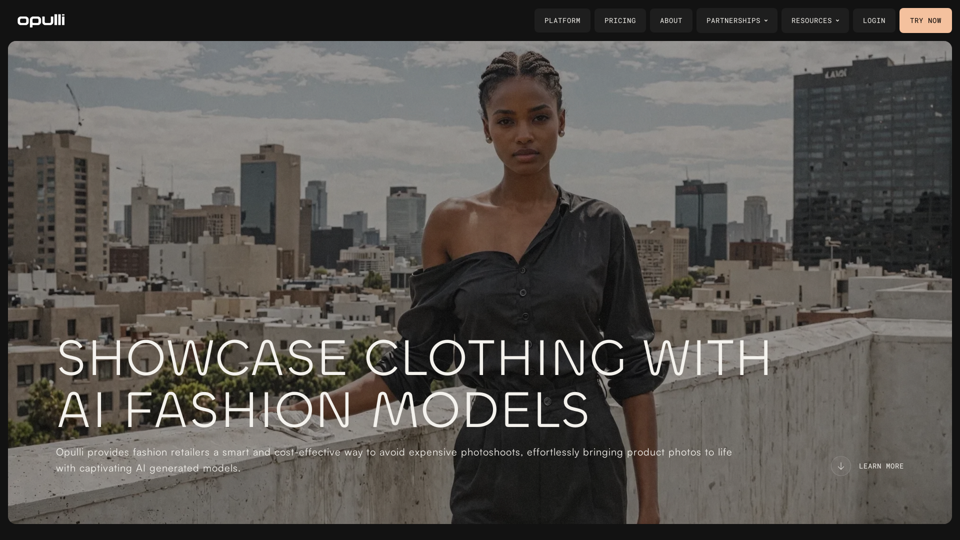 Opulli | AI Fashion Model Platform for Clothing Brands