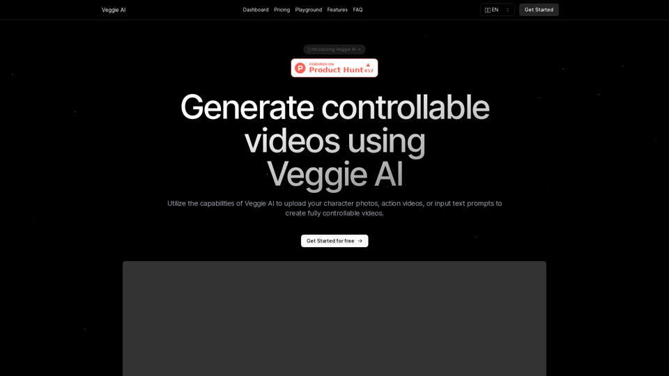 Veggie AI：使用 AI 生成可控视频