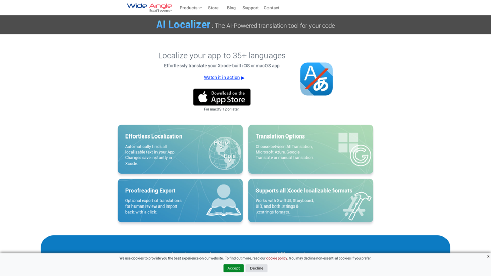 AI Localizer - Easily Translate Your Project Code