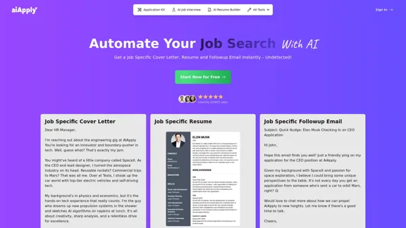 AIApply | KI-gestützte Jobsuche-Tools