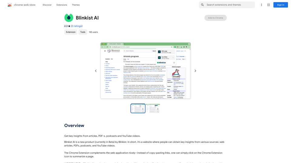 Blinkist AI 
