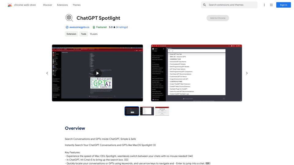 ChatGPT Spotlight