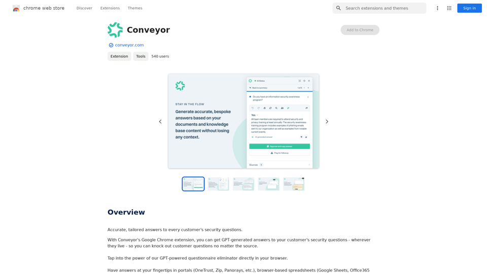 Conveyor 
