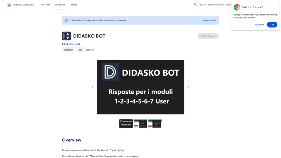 DIDASKO BOT 
