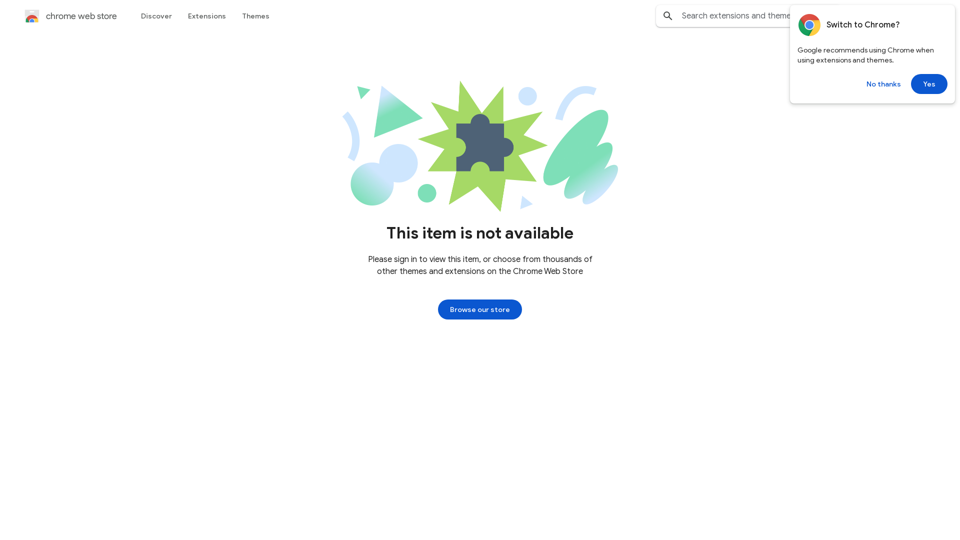  Chrome Web Store