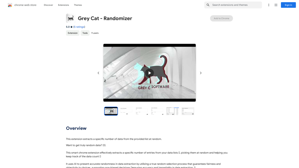 Grey Cat - Randomizer 
