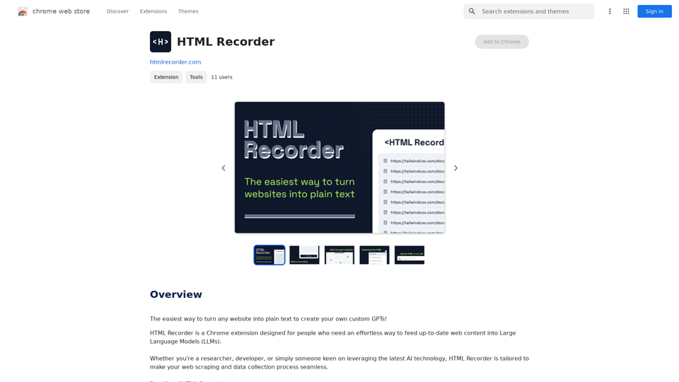 HTML-Rekorder 
