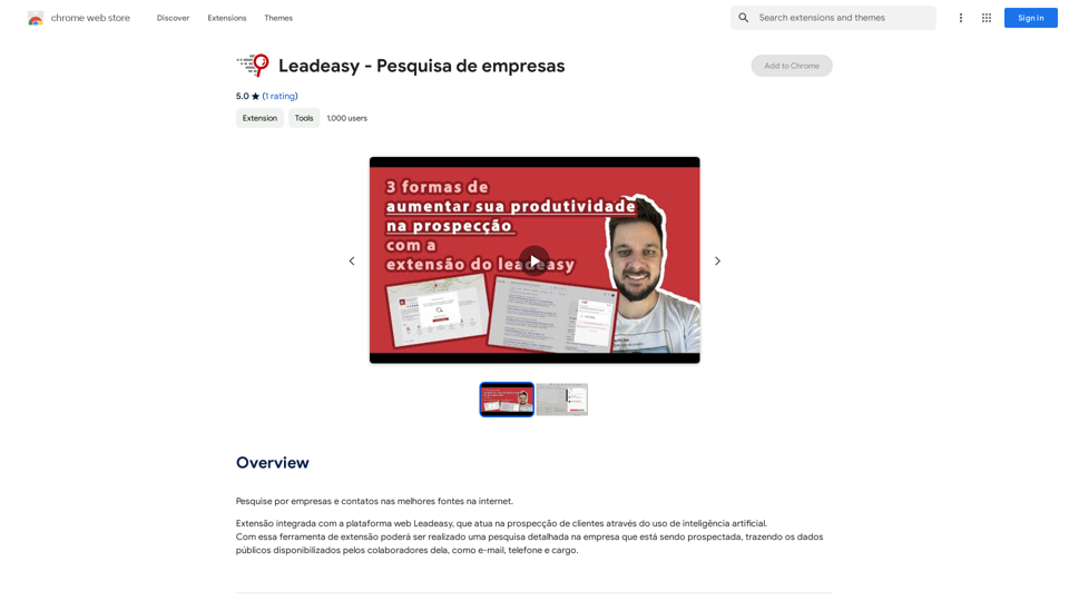 Leadeasy - Recherche d'entreprises 
