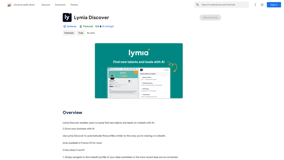 Lymia Discover 
