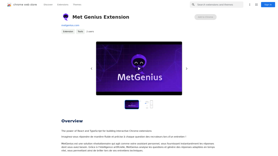 Mit Genius Extension 
