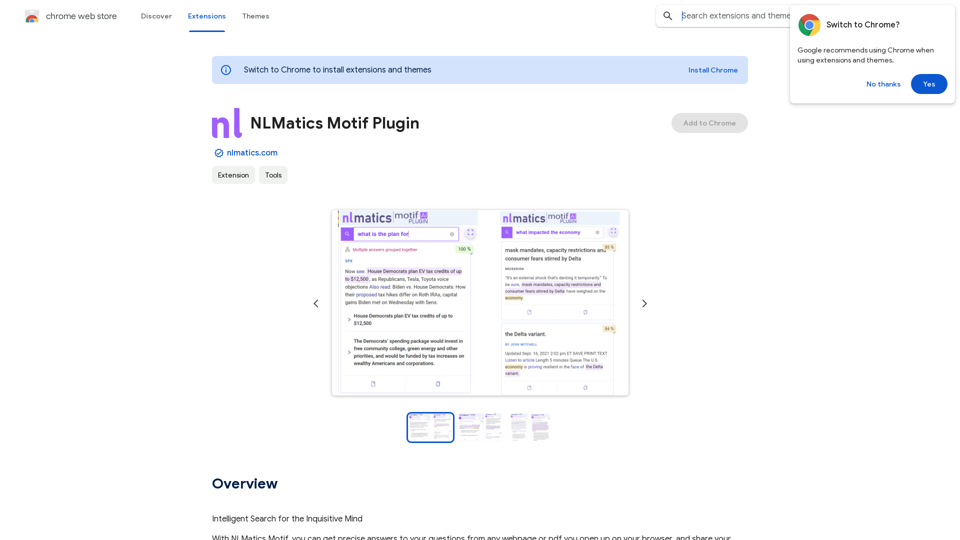 NLMatics Motiv-Plugin 
