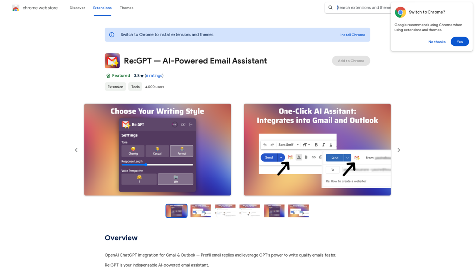 Re:GPT — AI-Powered Email Assistant