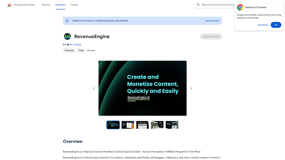 RevenueEngine 
